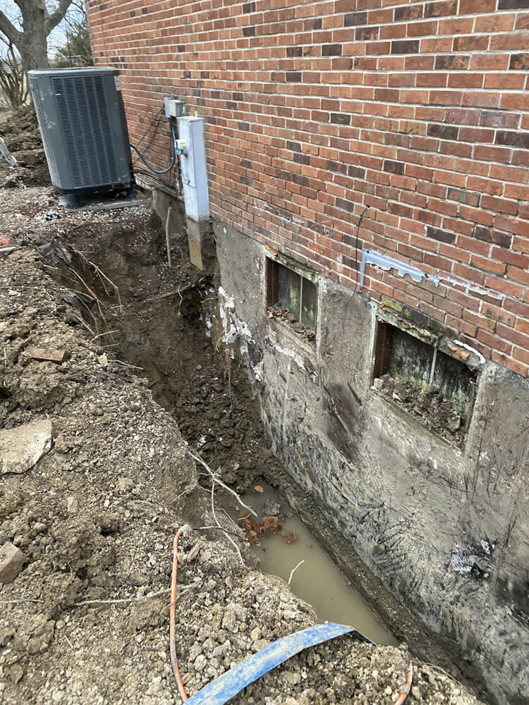 Foundation in need of repair in Beecher IL